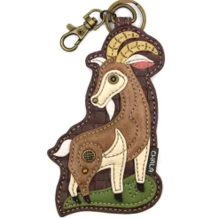 GOAT - KEYCHAIN/KEY FOB/COIN PURSE*