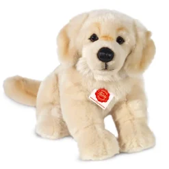 Golden Retriever Plush Toy Sitting 30cm by Teddy Hermann