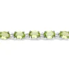 Green Peridot Bracelet in Affordable Sterling Silver, 7.25" 9.03ctw