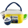 Grrrona Mexican Beer for Dogs Fun Plush Activity Toy for Dogs Parody Pet Chew Toy