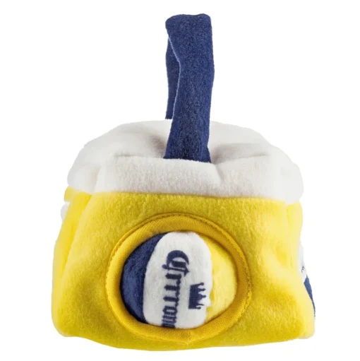 Grrrona Mexican Beer for Dogs Fun Plush Activity Toy for Dogs Parody Pet Chew Toy