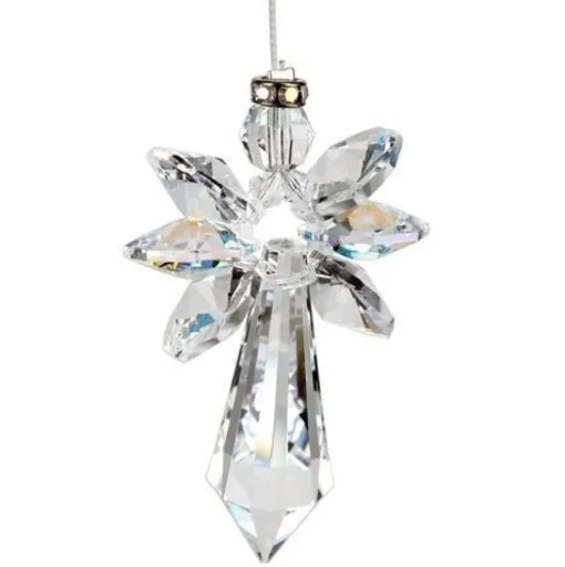 Guardian Angel Crystal Suncatchers Large