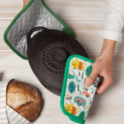 Happy Camper Potholder