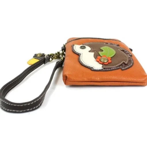 Hedgehog Collection by Chala Keychain Wallet Purse VEGAN