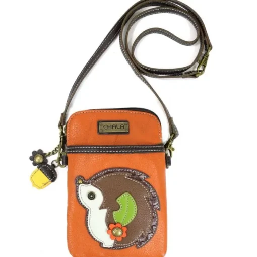 Hedgehog Collection by Chala Keychain Wallet Purse VEGAN