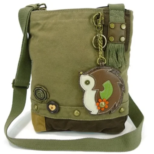 Hedgehog Collection by Chala Keychain Wallet Purse VEGAN