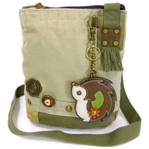 Hedgehog Collection by Chala Keychain Wallet Purse VEGAN