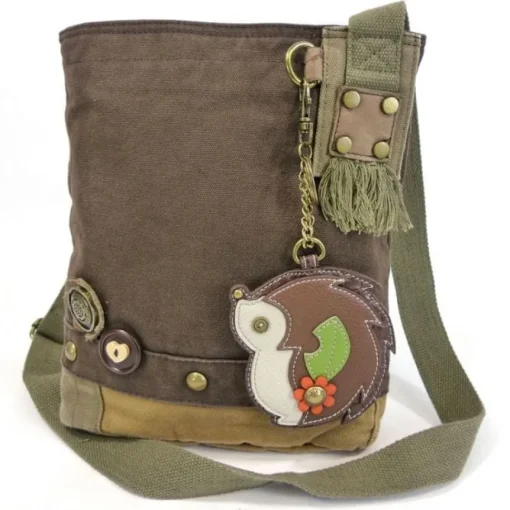 Hedgehog Collection by Chala Keychain Wallet Purse VEGAN