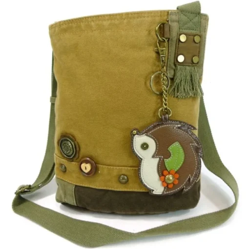 Hedgehog Collection by Chala Keychain Wallet Purse VEGAN