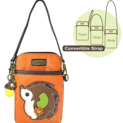 Hedgehog Collection by Chala Keychain Wallet Purse VEGAN
