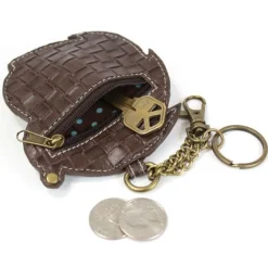 Hedgehog Collection by Chala Keychain Wallet Purse VEGAN