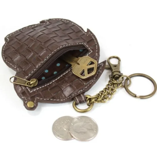 Hedgehog Collection by Chala Keychain Wallet Purse VEGAN