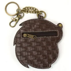 Hedgehog Collection by Chala Keychain Wallet Purse VEGAN