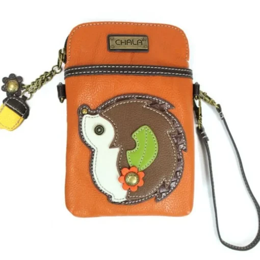 Hedgehog Collection by Chala Keychain Wallet Purse VEGAN