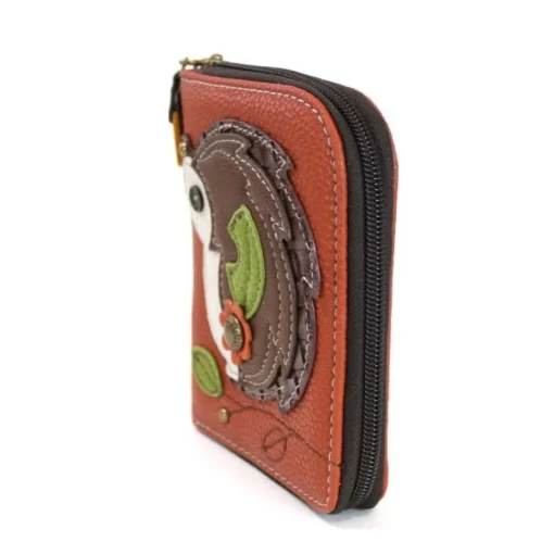 Hedgehog Collection by Chala Keychain Wallet Purse VEGAN