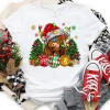 Highland Cow Christmas Holiday Tshirt-Made to Order