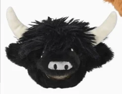 Highland Cow Squeezy Bead Plush Ball 3