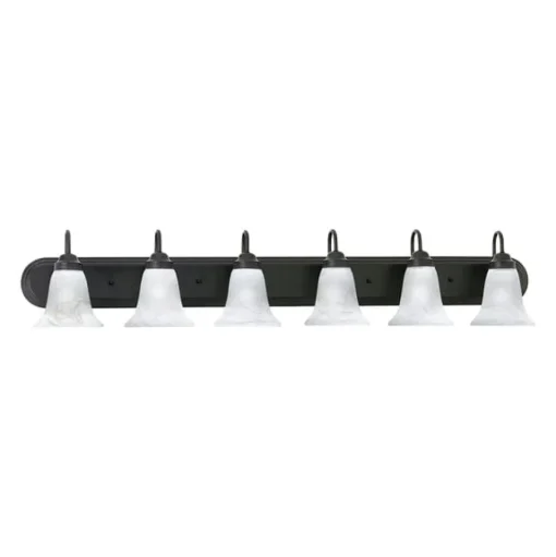 Homestead 6-Lght Lamp Painted Bz