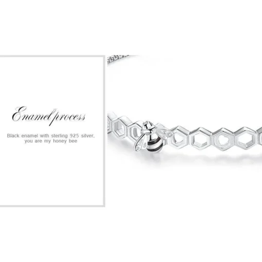 Honey Bee Bracelets and Rings In Yellow Gold Plated 925 Silver, Sweeter than Honey!