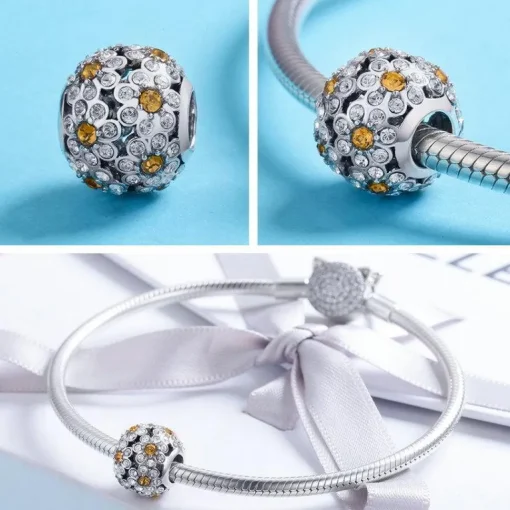 Honey Bee Charms Sterling Silver-Pandora Style