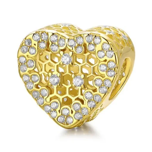 Honey Bee Charms Sterling Silver-Pandora Style