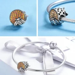 Honey Bee Charms Sterling Silver-Pandora Style