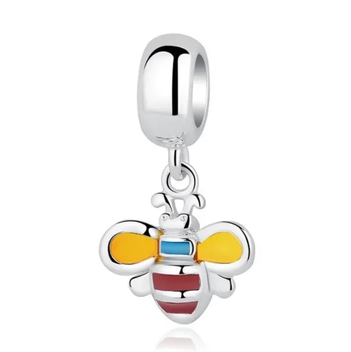 Honey Bee Charms Sterling Silver-Pandora Style
