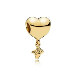 Honey Bee Charms Sterling Silver-Pandora Style