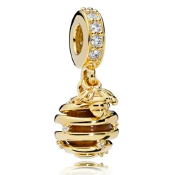 Honey Bee Charms Sterling Silver-Pandora Style