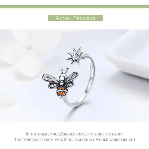 Honey Bee Jewelry Set, Sterling Silver, GORGEOUS! High quality, Unique!
