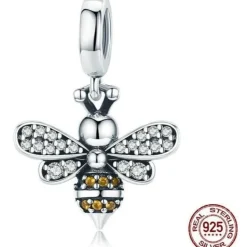 Honey Bee Jewelry Set, Sterling Silver, GORGEOUS! High quality, Unique!