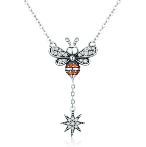 Honey Bee Jewelry Set, Sterling Silver, GORGEOUS! High quality, Unique!