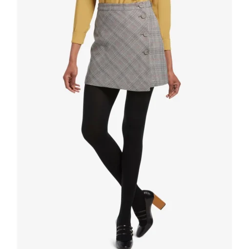 Hue Super Soft Brushed Sweater Tights-Perfect for Chilly Spring Days! Black, Gray, Brown