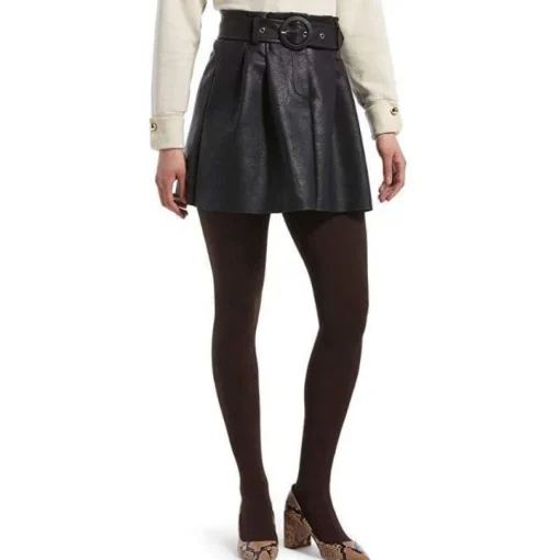 Hue Super Soft Brushed Sweater Tights-Perfect for Chilly Spring Days! Black, Gray, Brown