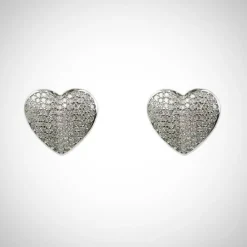 Jimmy Crystal Yosemite Sterling Silvery Pave' Swarovski Crystal Jewelry Set