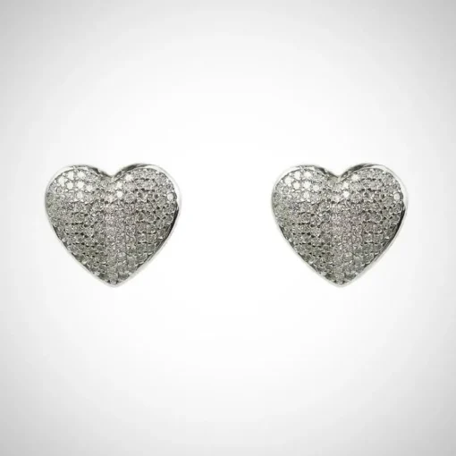 Jimmy Crystal Yosemite Sterling Silvery Pave' Swarovski Crystal Jewelry Set
