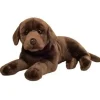 Large Floppy Chocolate Labrador Plush by Teddy Hermann 50cm