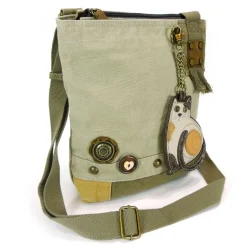 LAZZY CAT - Calico Cat, PATCH CROSS-BODY BAG by Chala