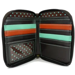 LAZZY CAT - Calico Kitty ZIP AROUND WALLET* by Chala