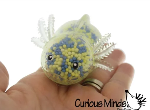 Light Up Axolotl Squeeze Fidget