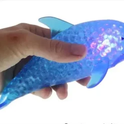 Light-Up Dolphin Water Bead FIlled Squeeze Fidget