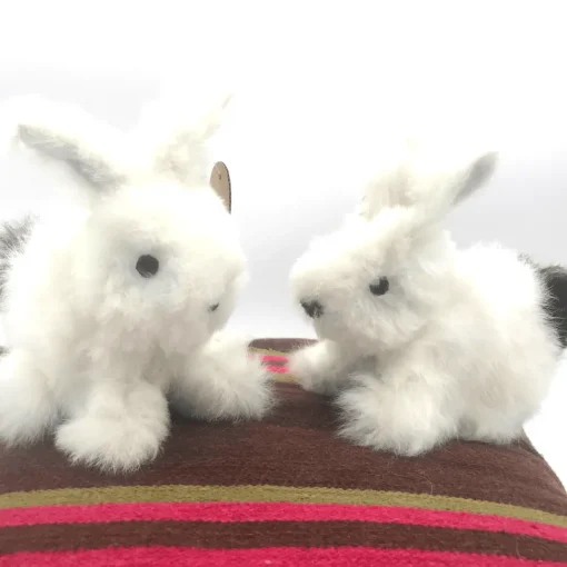 Little Bunny Rabbit Alpaca Plush Handmade in Peru