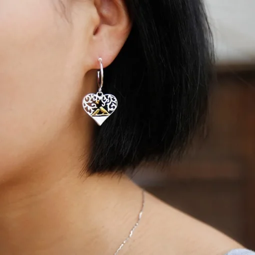 Love Birds "Forever" Sterling Silver Jewelry