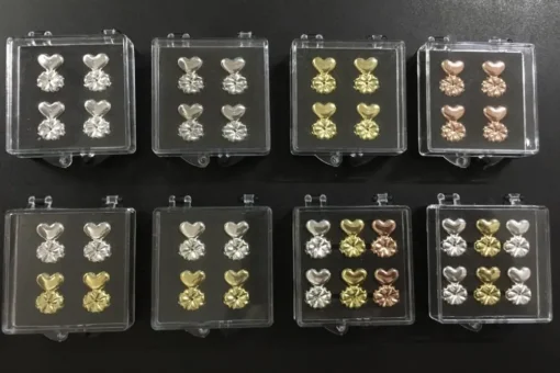 Magic Back Hypoallergenic Earring Backs that Support Heavy Earrings! 18K Gold Plated 925 Silver