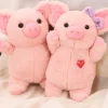 Medium Sized Plush Pink Piggies Boy and Girl Sweet Piggies*