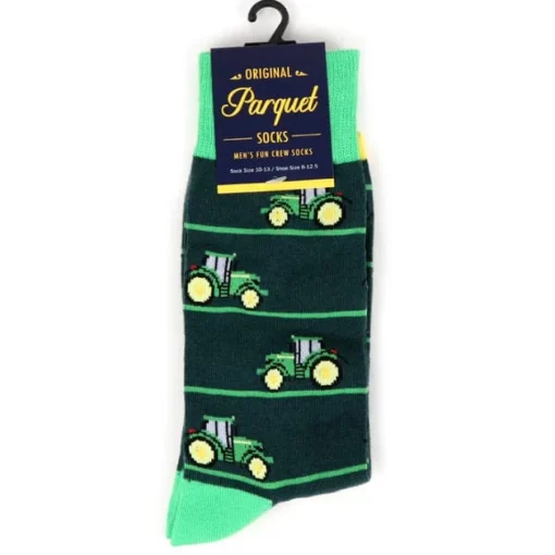 Men's John Deere Tractor Novelty Socks
