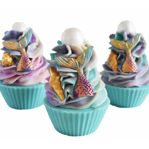 Mermaid Kisses Artisan Soap & Bath Bombs-Beautiful Gift for a Mermaid Lovers!