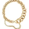 Michael Kors Gold Tone Bracelet Graduated Hoops-New, 40% off Retail!