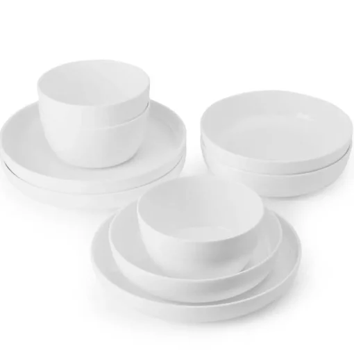 Mikasa Delray Dinerware Sets, Brown Bx Pkg: Bowls, Noodle Bowls, Dinnerware