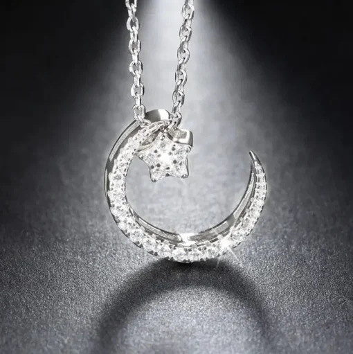 Moon & Star Necklace